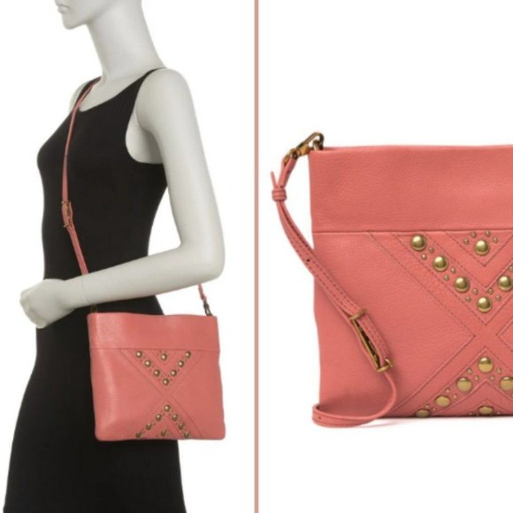 NWT The Sak Tomboy Convertible Leather Clutch